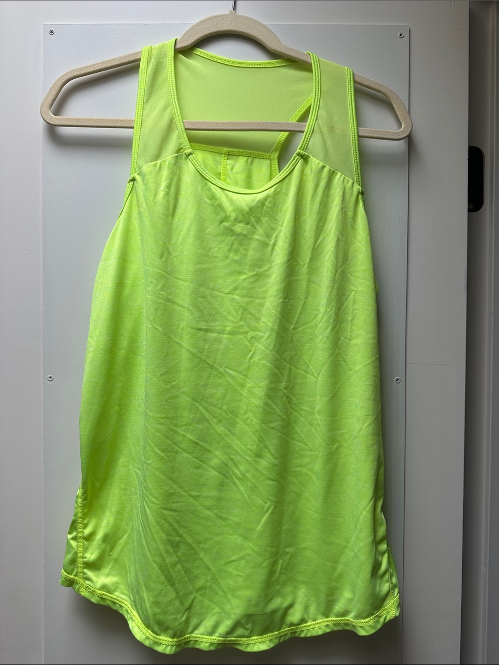 Neon Yellow Active Tank Top